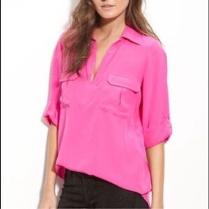 Rory Beca Silk Pink Top